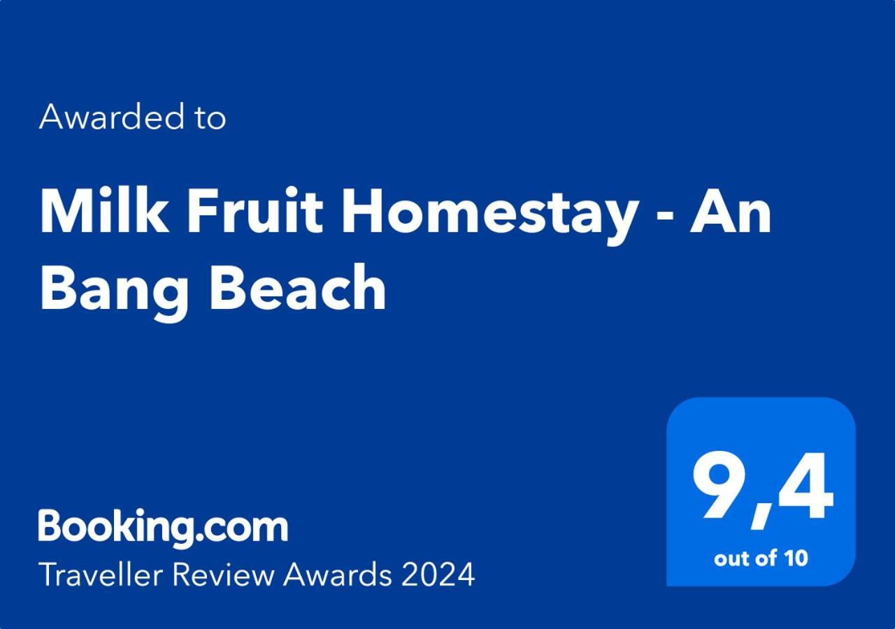 Milk Fruit Homestay - An Bang Beach Hoi An Exterior foto